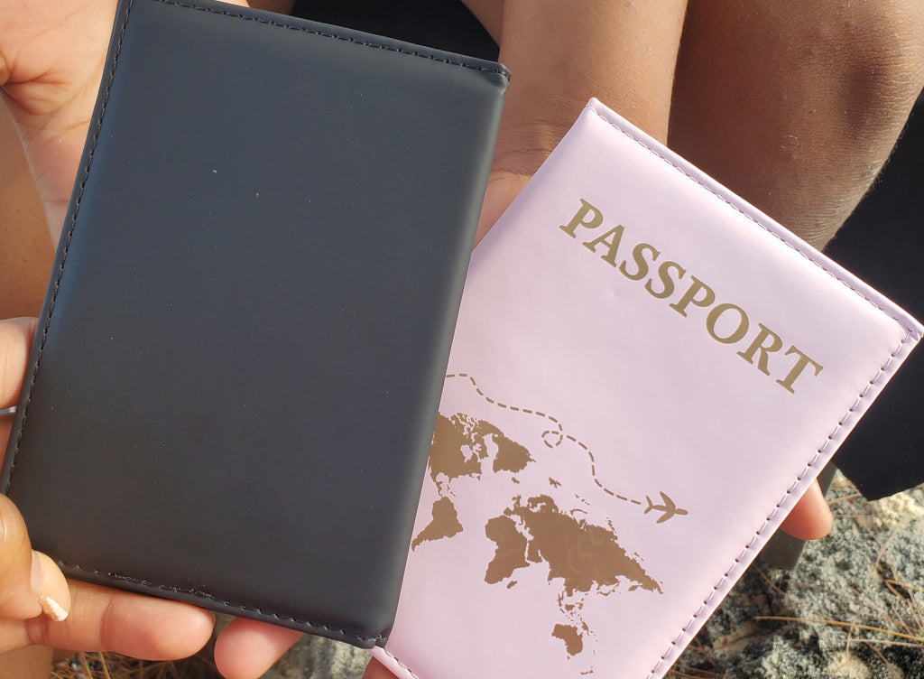 His and Hers Passport Holders