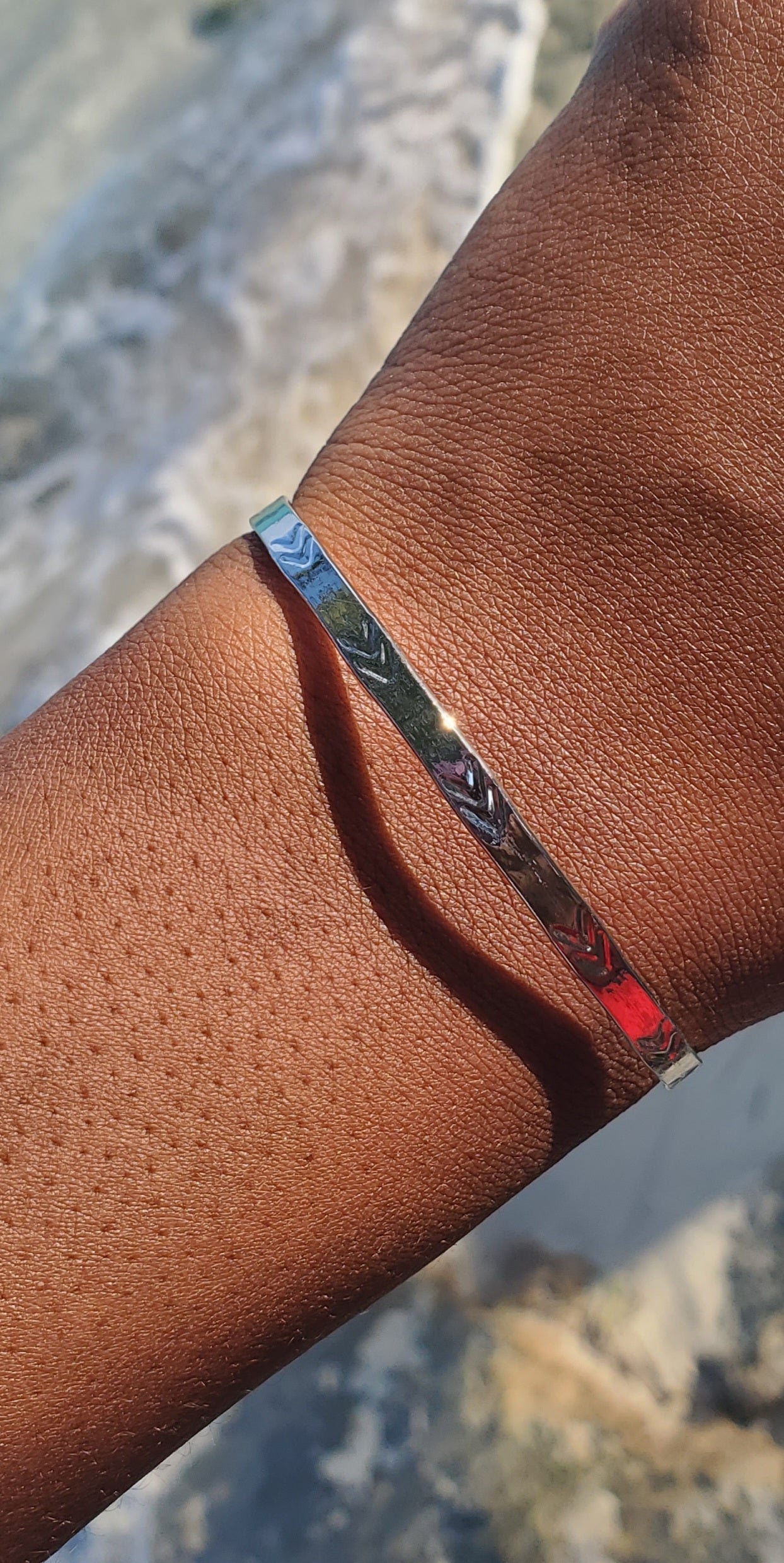Tribal Cuff Bangle