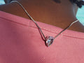 Minimal Crystal Pendant Chain