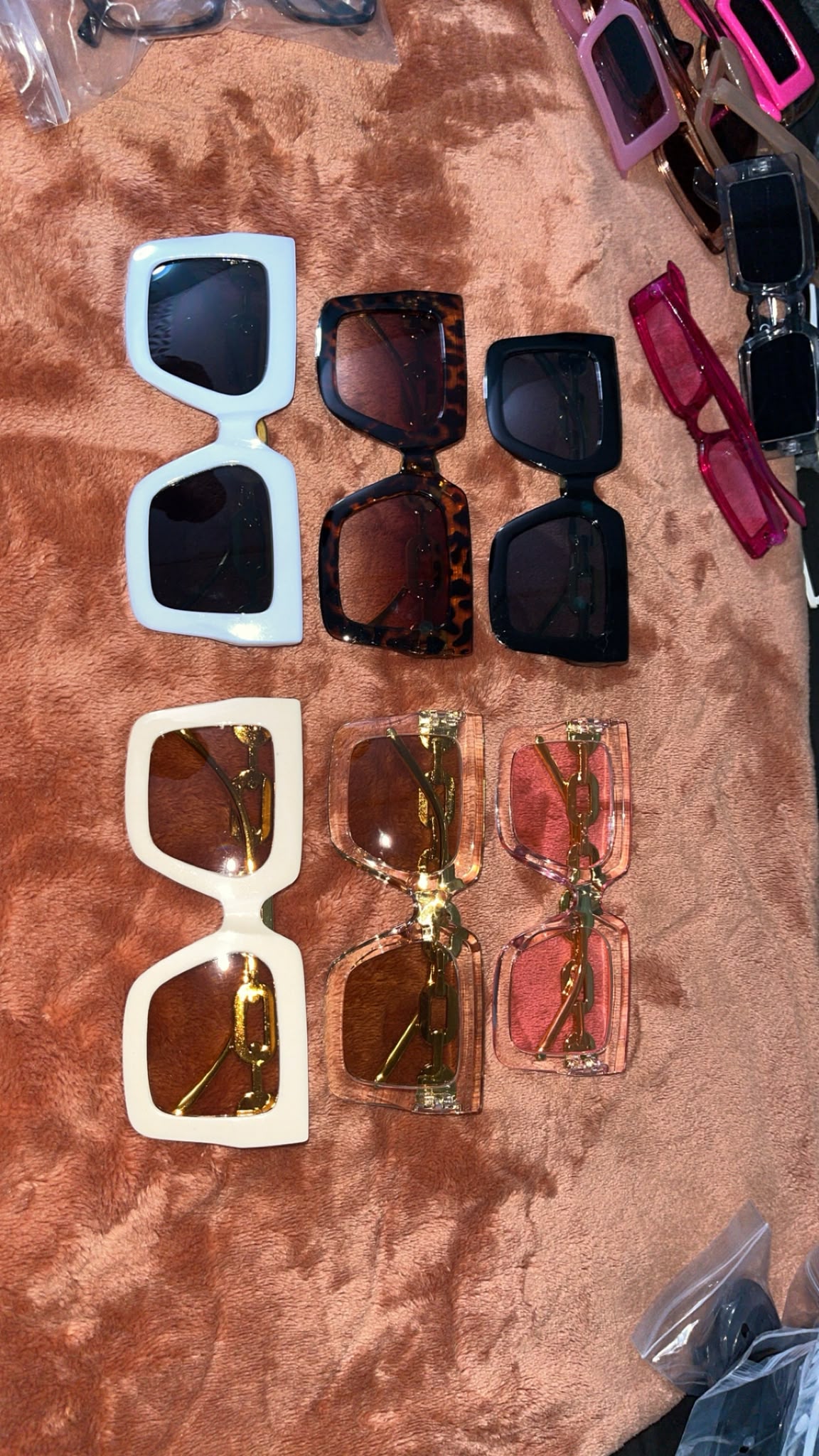 Retro Square Fashion Eyeglasses