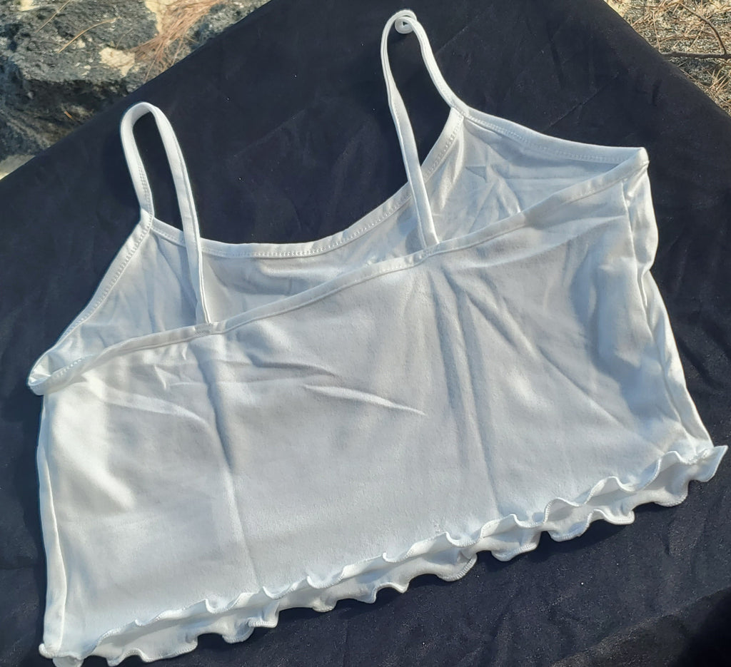 Graphic Spaghetti Strap Sleep Top
