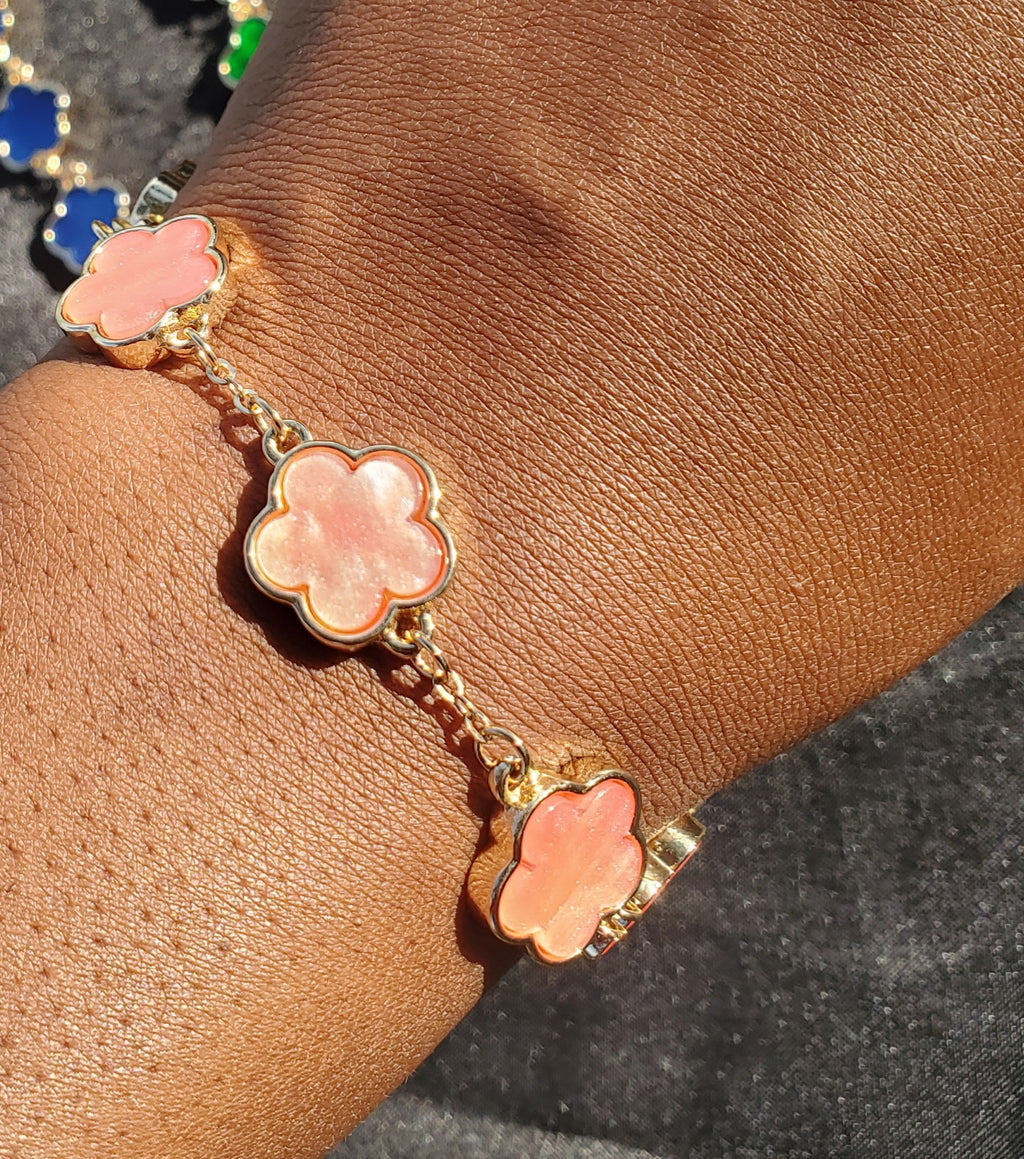 Five Leaf Clover Bracelet