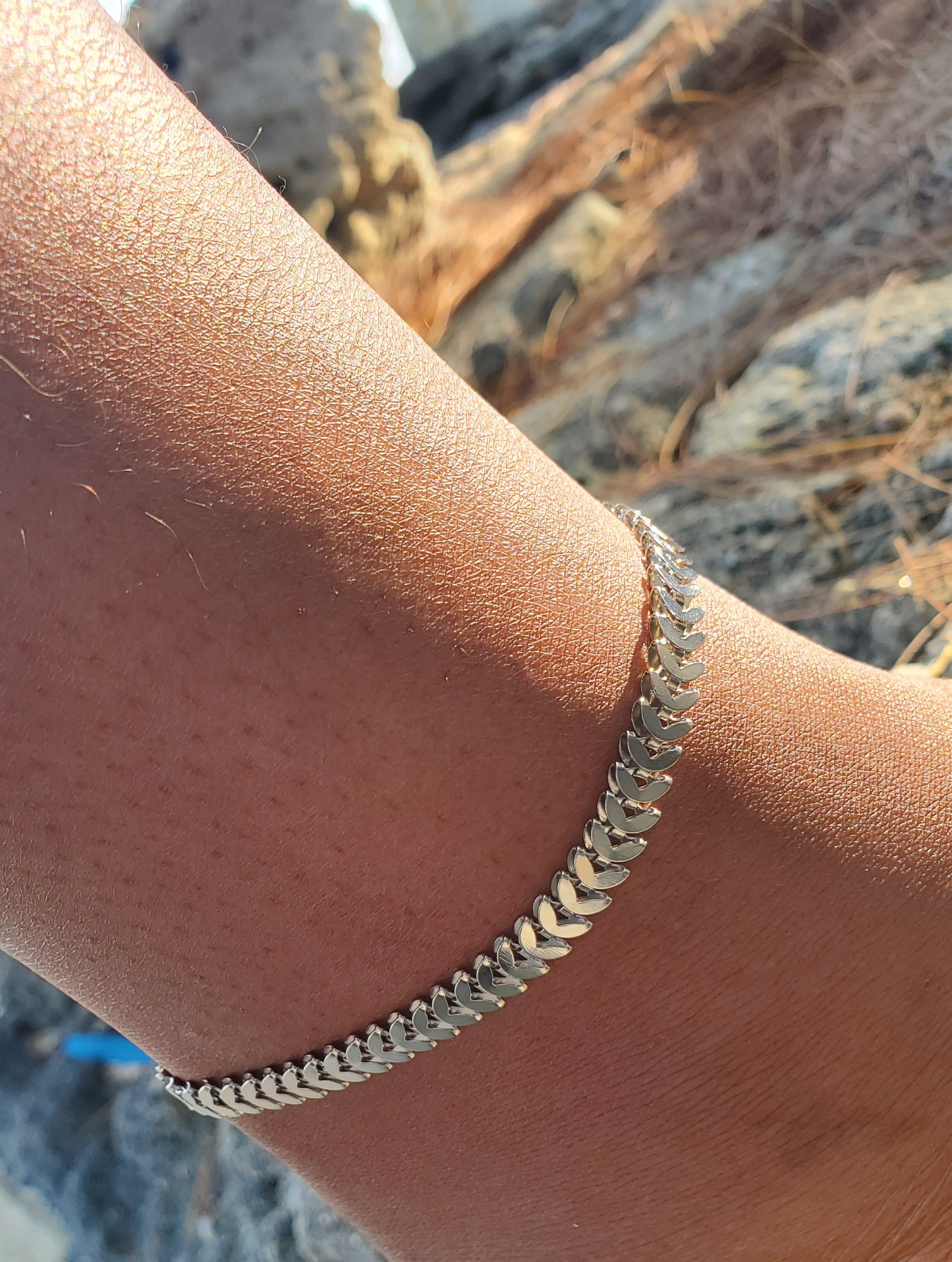 Basic Snake Style Anklet