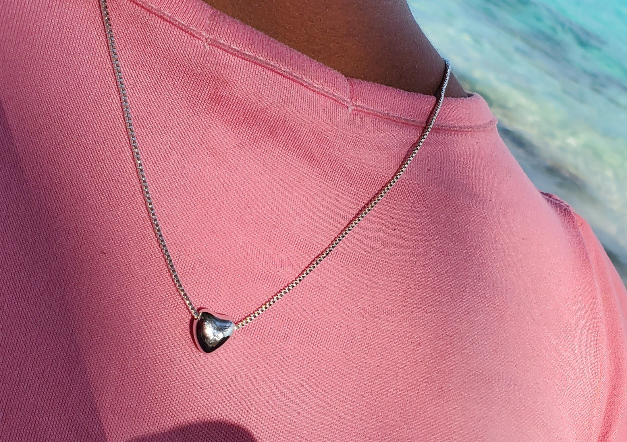 Heart Pendant Chain