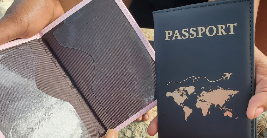 His and Hers Passport Holders