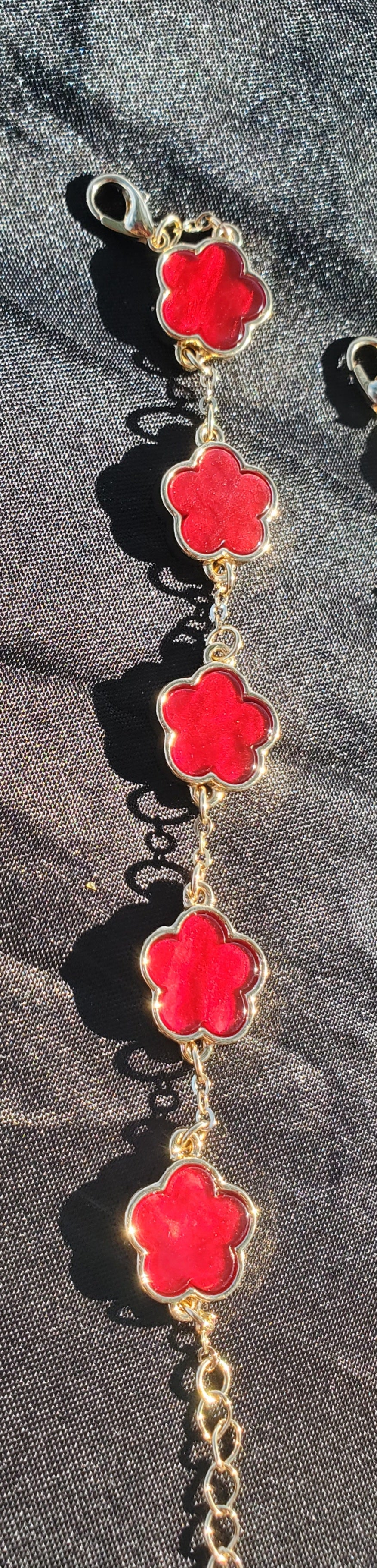 Five Leaf Clover Bracelet