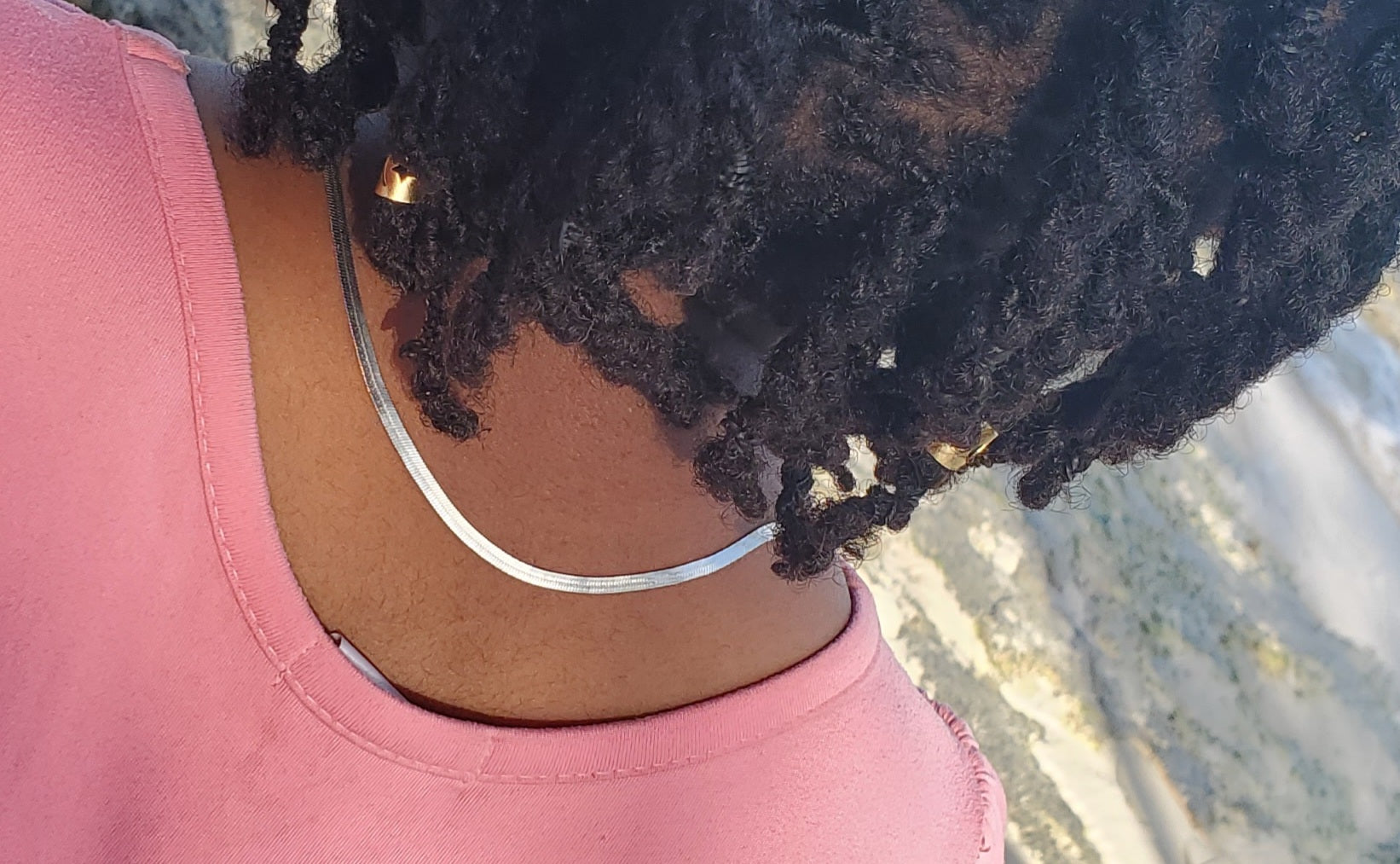 Minimal Snake Style Necklace