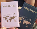 His and Hers Passport Holders