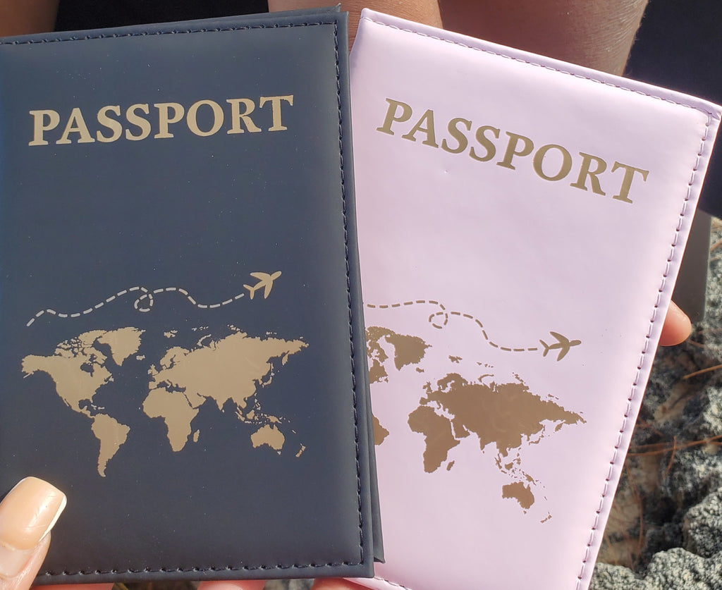 His and Hers Passport Holders