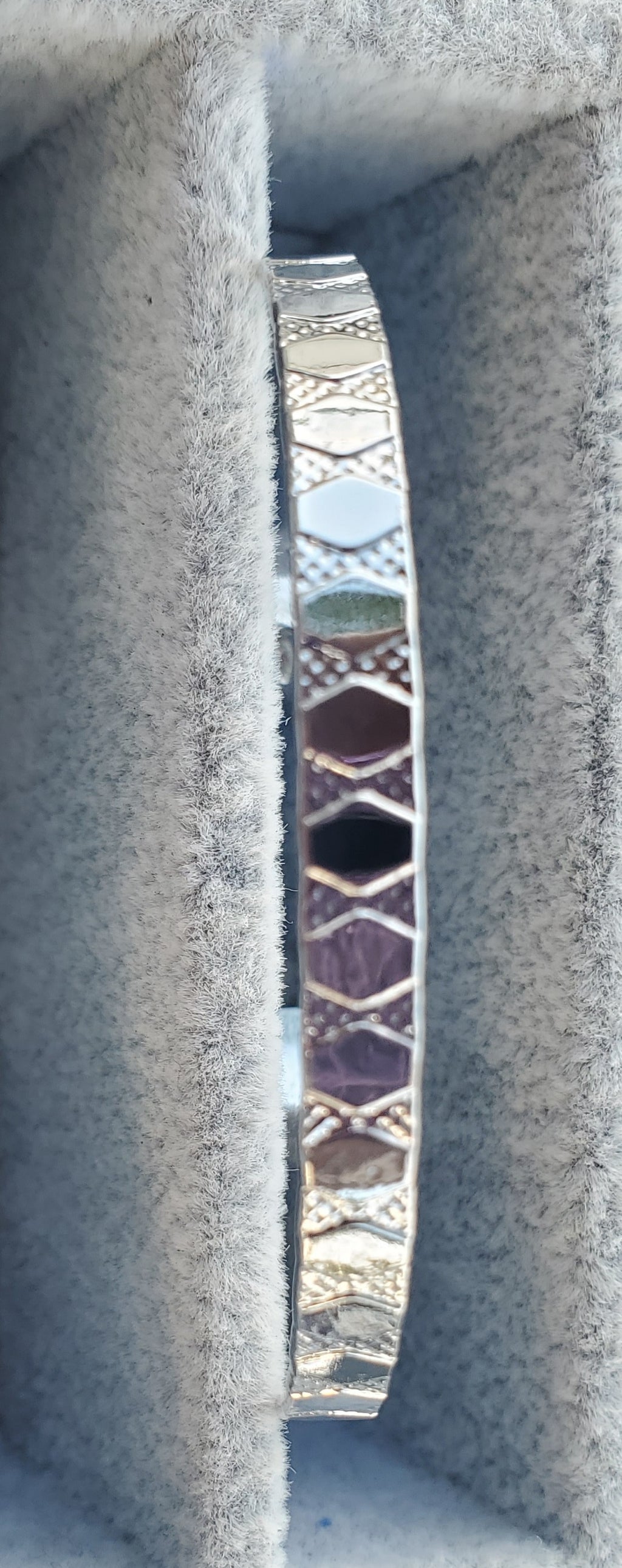Textured Cuff Bangle