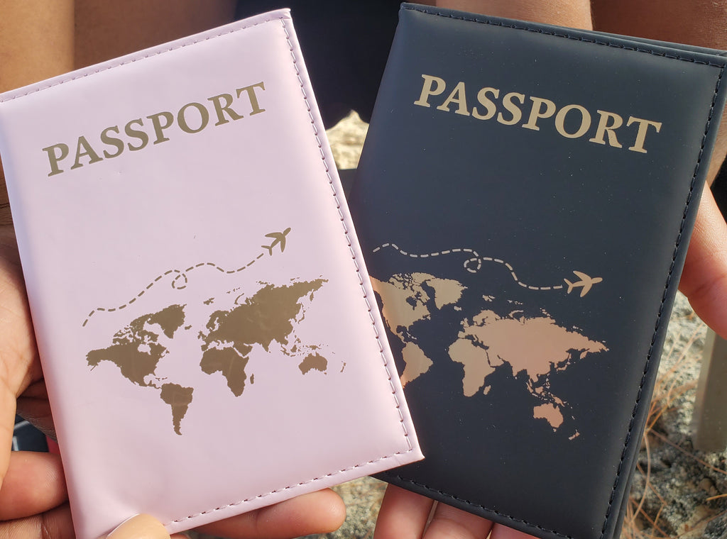 His and Hers Passport Holders