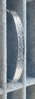 Starred Cuff Bangle