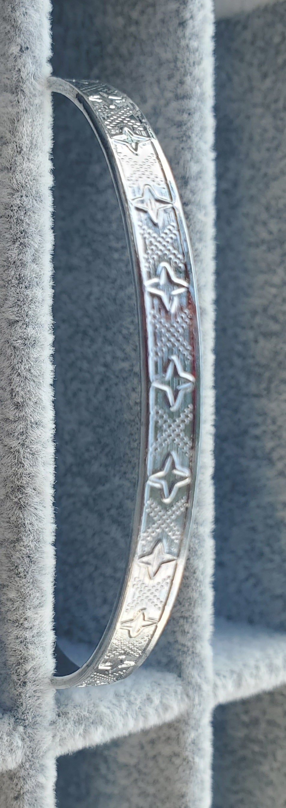 Starred Cuff Bangle