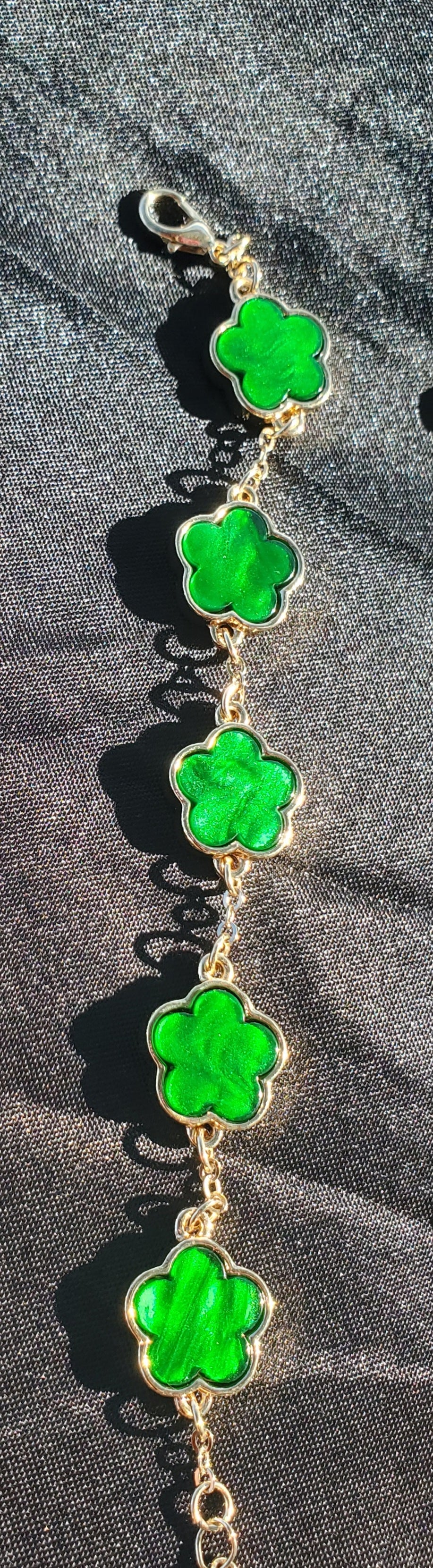 Five Leaf Clover Bracelet