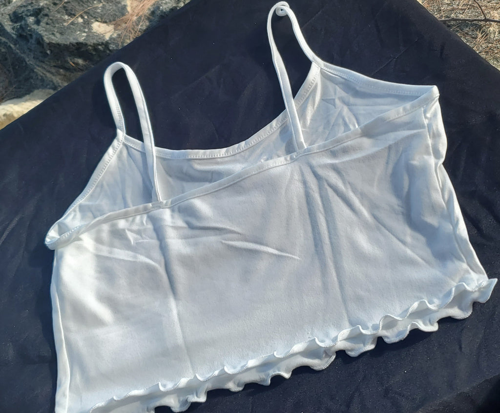 Graphic Spaghetti Strap Sleep Top