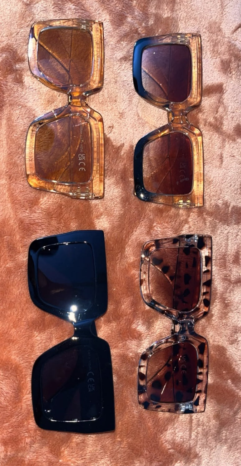 Vintage Oversized Full Frame Shades