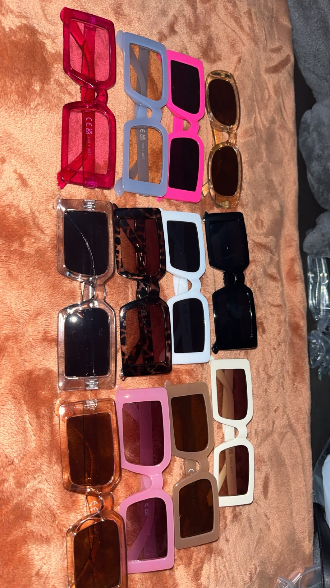 Vintage Small Frame Fashion Glasses