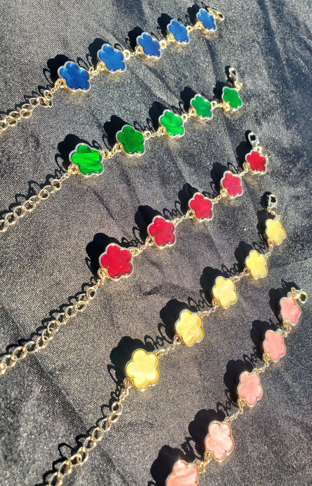 Five Leaf Clover Bracelet