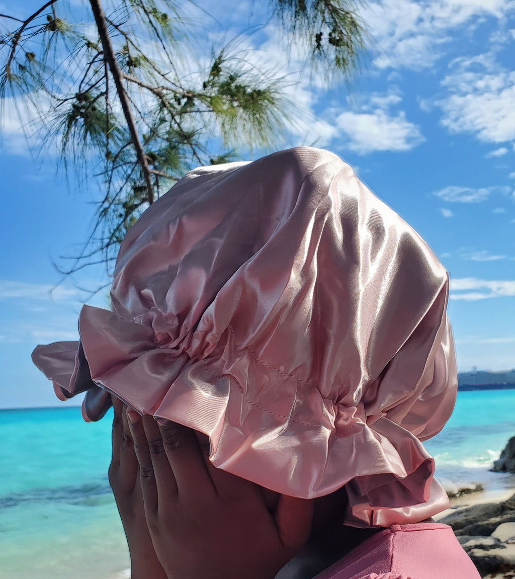 Reversible Satin Sleep Cap