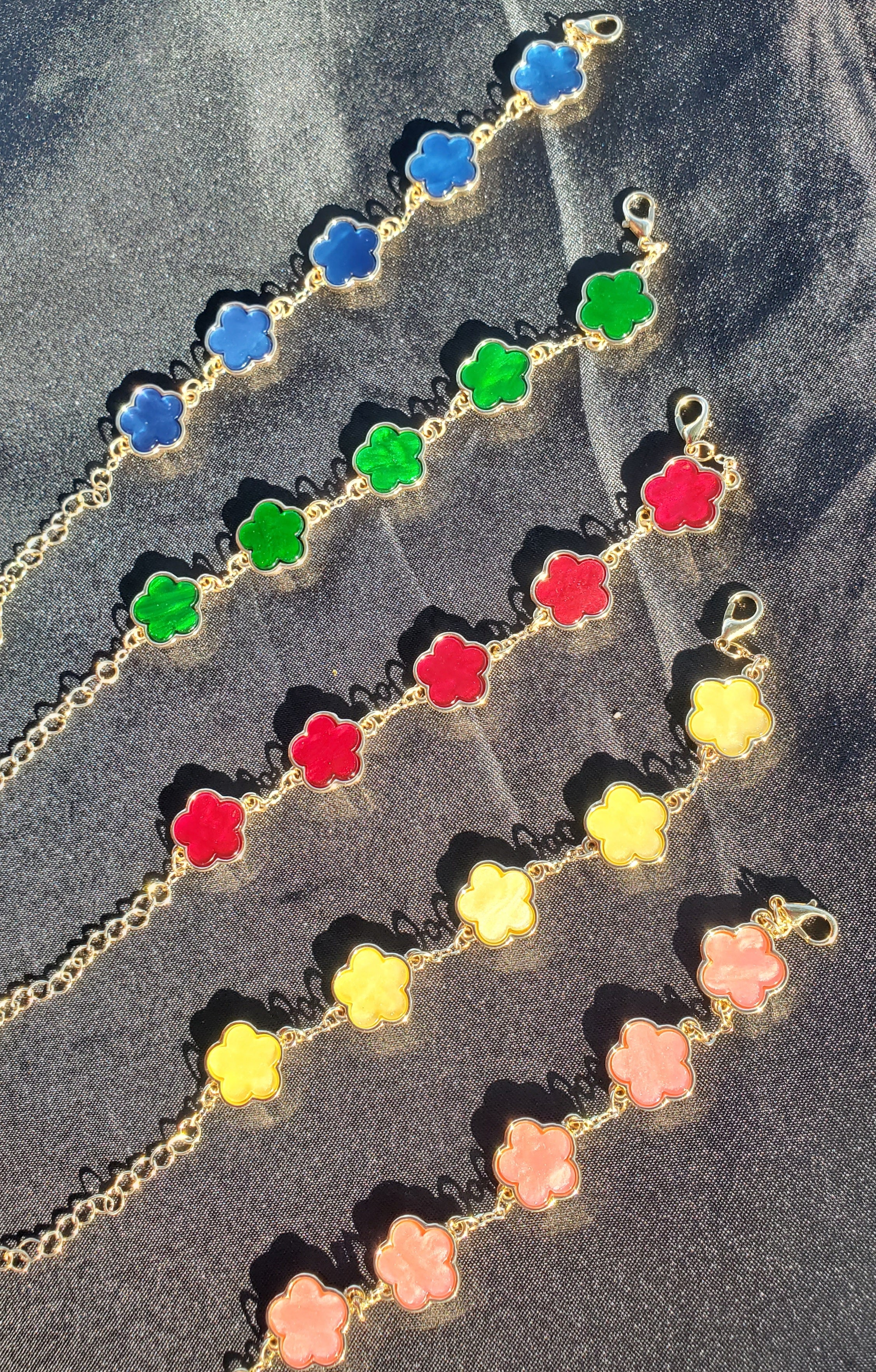Five Leaf Clover Bracelet